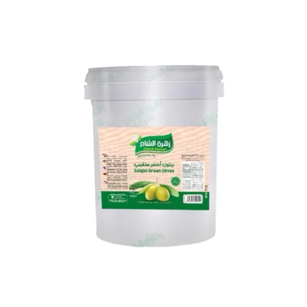 زيتون أخضر سلقيني :10كغ*1 قطعة