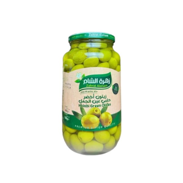 زيتون أخضر حلبي  :7كغ*1 قطعة