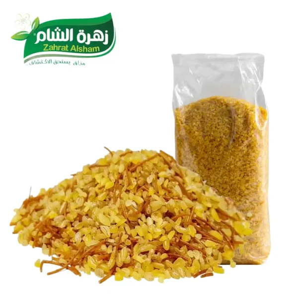 برغل خشن مع شعيرية